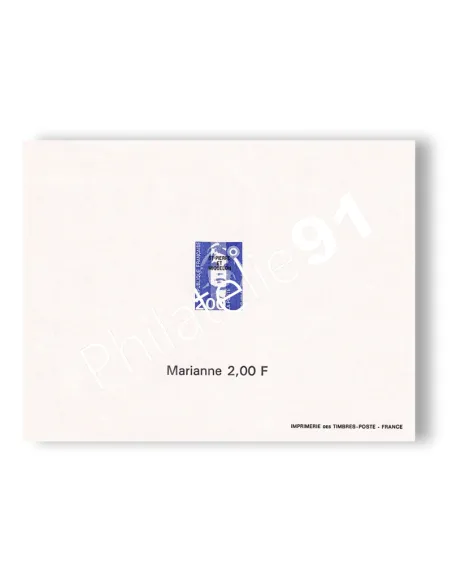 St-Pierre & Miquelon, Épreuve de luxe, n° 605, timbres Dom-Tom