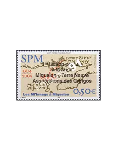 Timbre de Saint-Pierre et Miquelon n°  819,Timbres dom tom