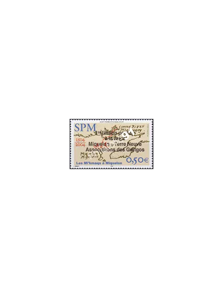 Timbre de Saint-Pierre et Miquelon n°  819,Timbres dom tom