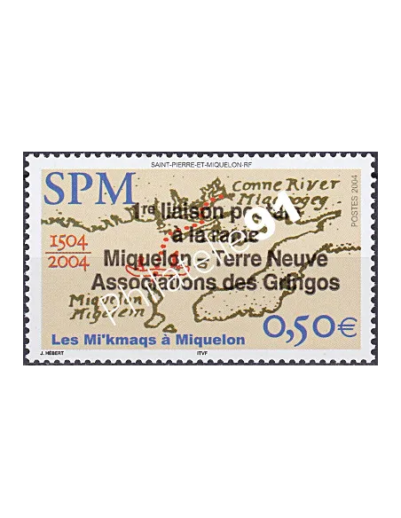 Timbre de Saint-Pierre et Miquelon n°  819,Timbres dom tom