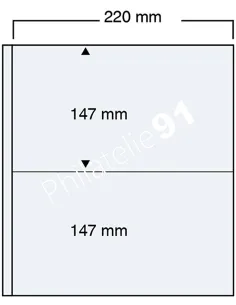 SAFE, Feuilles Compact A4 réf. 464, matériel toutes collections