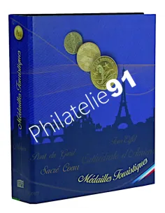 SAFE - Occasion n° 250417-3 - Album pour médailles touristiques avec 4 feuilles incluses