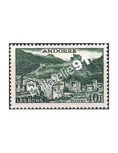 Timbre n° 151, collection timbres Andorre Français