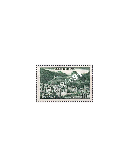 Timbre n° 151, collection timbres Andorre Français
