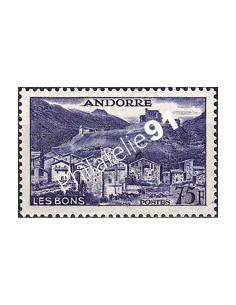 Timbre n° 153, collection timbres Andorre Français