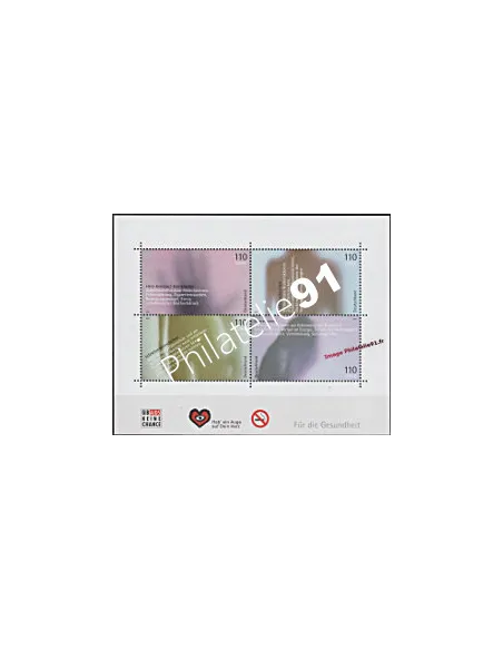 Timbres neufs d’Allemagne - RFA - BF n° 53.Thématique :  Médecine
