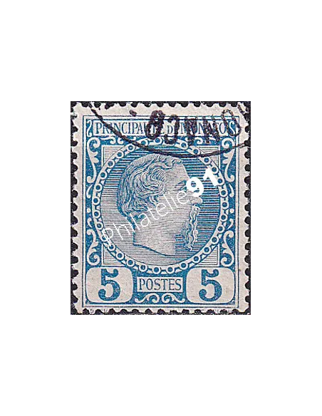 Monaco, n° 3 oblitéré, Collection timbres Monaco
