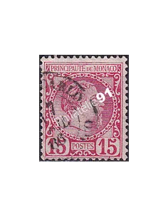 Monaco, n° 5a oblitéré, Collection timbres Monaco