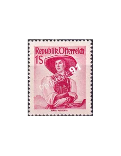 Autriche, n° 750A, collection timbres Europe