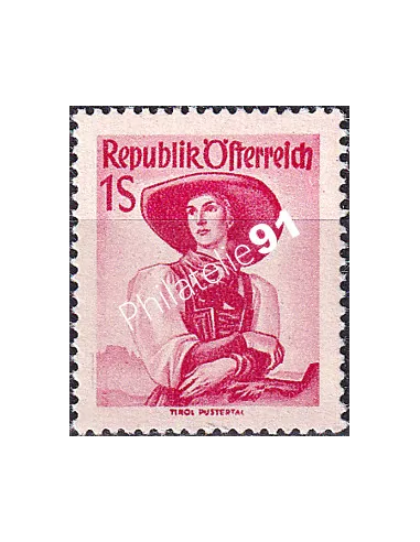 Autriche, n° 750A, collection timbres Europe