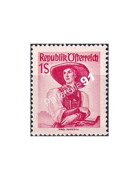 Autriche, n° 750A, collection timbres Europe