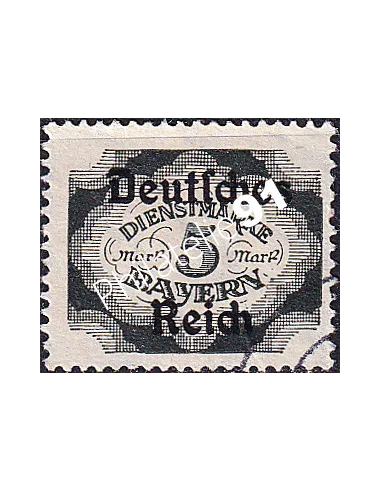 Allemagne, Reich, Service n° 15T, timbres Europe
