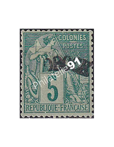 OBOCK ,n° 4 charnière, Collection timbres Colonies Françaises