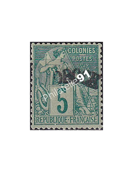 OBOCK ,n° 4 charnière, Collection timbres Colonies Françaises