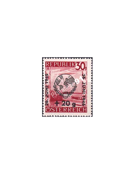 Autriche, n° 633, collection timbres Europe