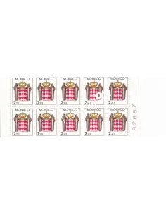 Carnet n° 1 avec numéro - Timbres Monaco