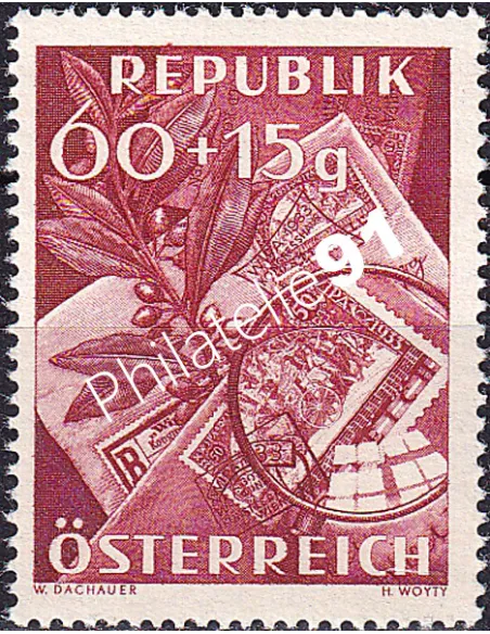 Autriche, n° 782, collection timbres Europe