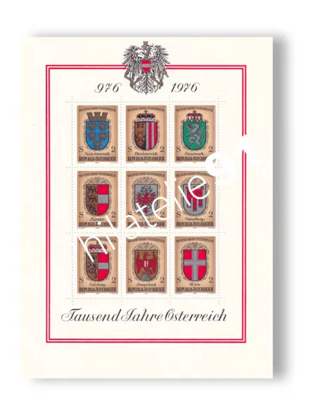 Autriche, BF n° 9, collection timbres Europe