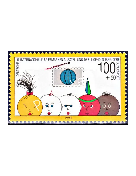 Timbre d’Allemagne - RFA n° 1304. Thématique : Enfance