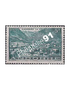 Timbre n° 110, collection timbres Andorre Français