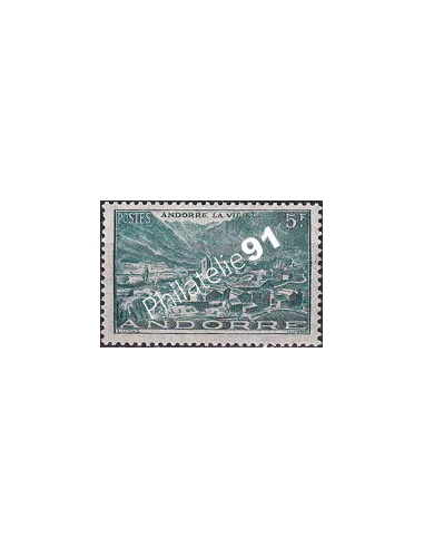 Timbre n° 110, collection timbres Andorre Français