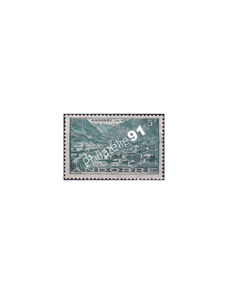 Timbre n° 110, collection timbres Andorre Français