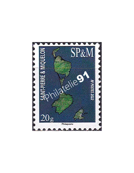 Saint-Pierre et Miquelon, n° 1282, collection Dom-Tom