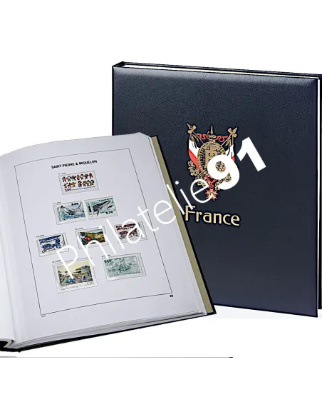 Album DAVO Saint Pierre et Miquelon 2023, matériel philatélie, jeux complémentaires