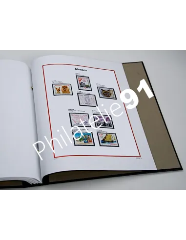 DAVO Jeu LUXE Monaco 2023, matériel philatélie, jeux complémentaires