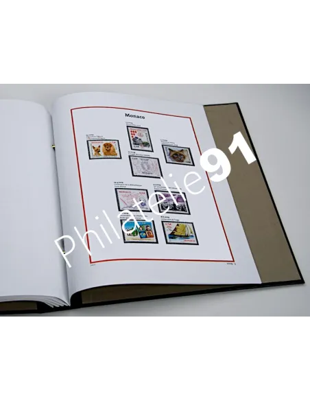 DAVO Jeu LUXE Monaco 2023, matériel philatélie, jeux complémentaires