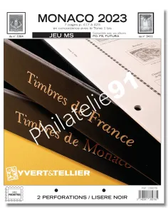 Jeu Yvert-et-Tellier MONACO MS 2023, matériel philatélie