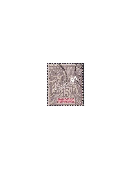 Dahomey, n° 3 oblitéré, collection timbres Colonies