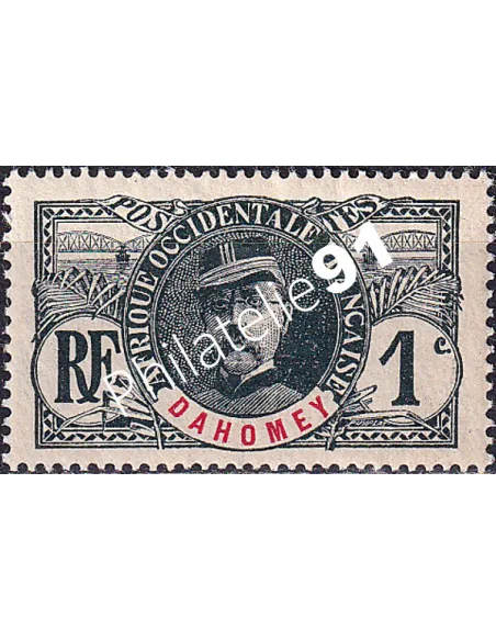 Dahomey, n° 18 charnière, collection timbres Colonies