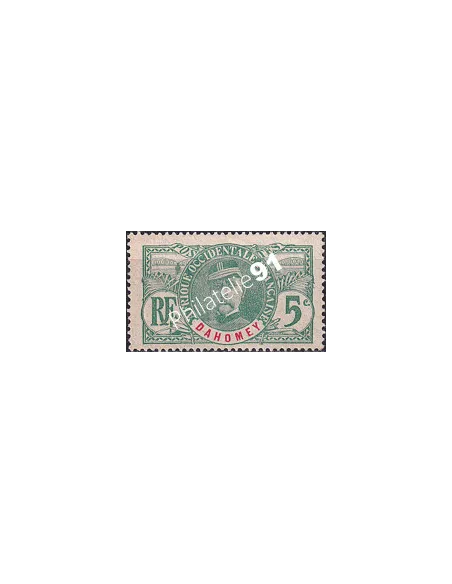 Dahomey, n° 21 charnière, collection timbres Colonies