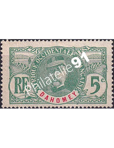 Dahomey, n° 21 charnière, collection timbres Colonies