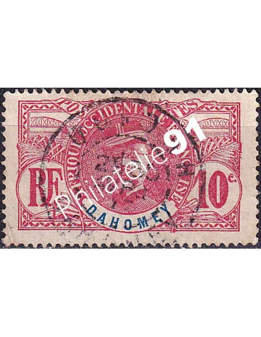 Dahomey, n° 22 oblitéré, collection timbres Colonies