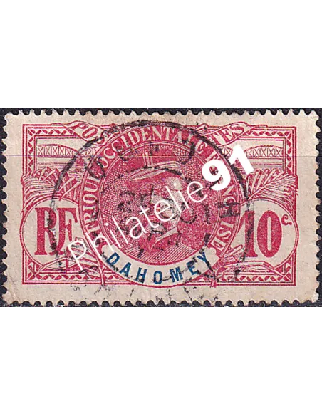 Dahomey, n° 22 oblitéré, collection timbres Colonies