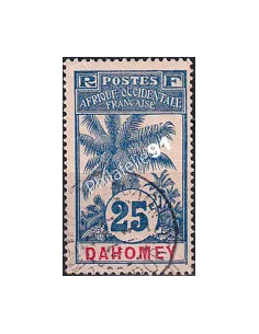 Dahomey, n° 24 oblitéré, collection timbres Colonies