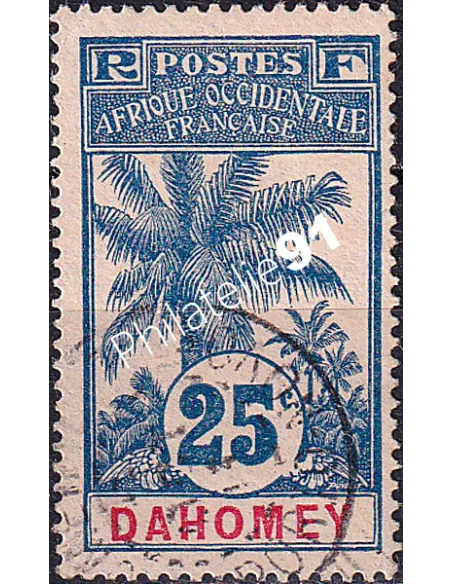 Dahomey, n° 24 oblitéré, collection timbres Colonies