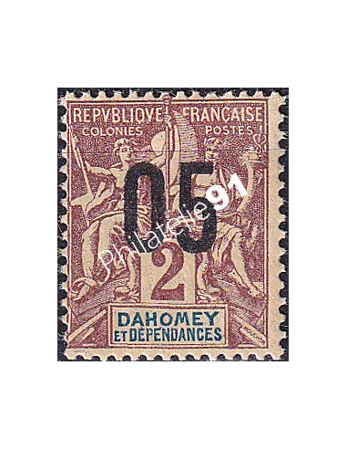 Dahomey, n° 33 charnière, collection timbres Colonies