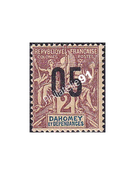 Dahomey, n° 33 charnière, collection timbres Colonies