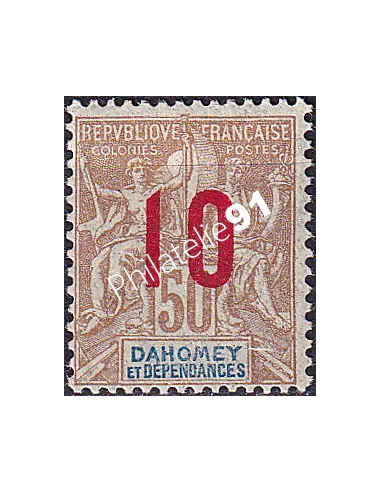 Dahomey, n° 40 charnière, collection timbres Colonies