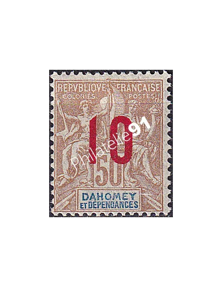 Dahomey, n° 40 charnière, collection timbres Colonies