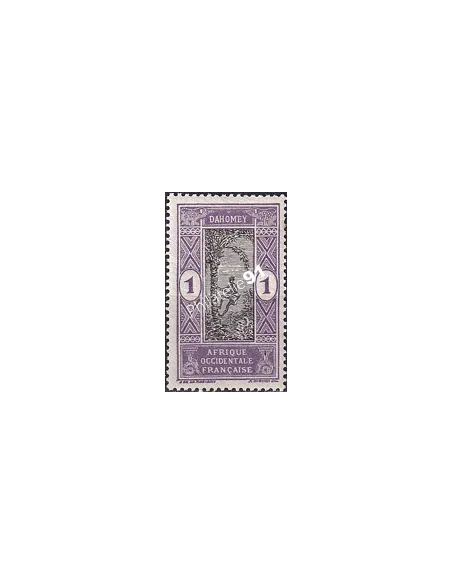 Dahomey, n° 43, collection timbres Colonies
