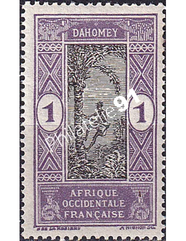 Dahomey, n° 43, collection timbres Colonies