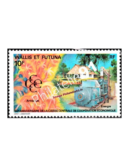 Timbre de WALLIS ET FUTUNA n° 419, timbres des Dom-Tom