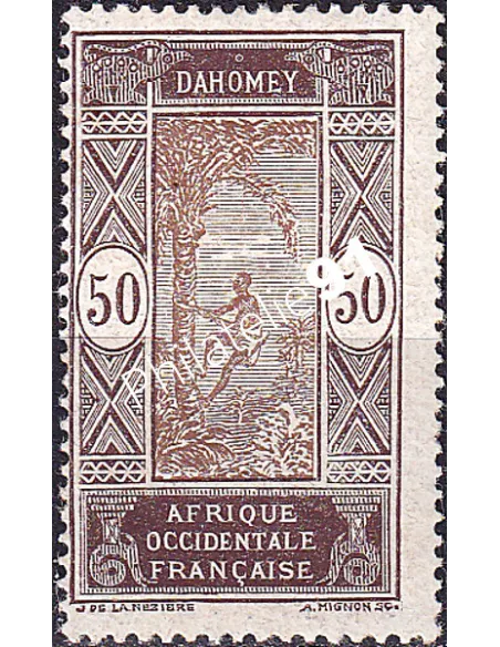 Dahomey, n° 55 charnière, collection timbres Colonies