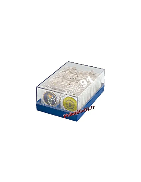 Matériel numismatique - LEUCHTTURM - coffret pour pièces sous cadres