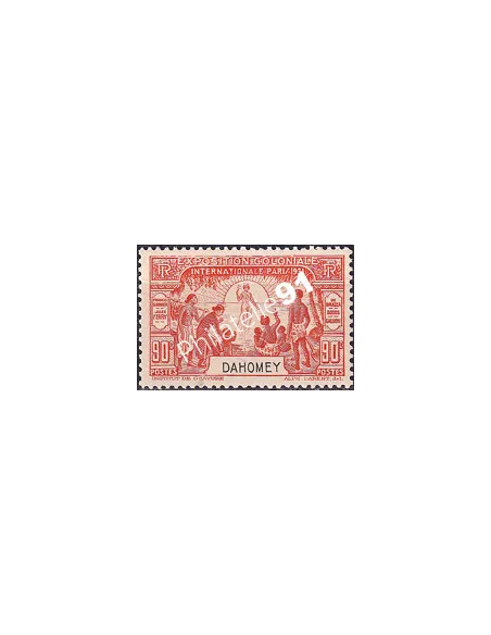 Dahomey, n° 101 charnière, collection timbres Colonies