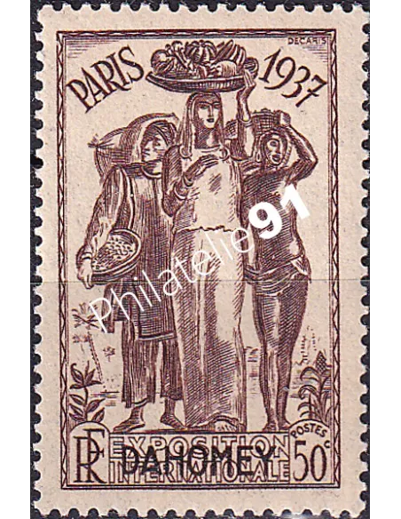 Dahomey, n° 106, collection timbres Colonies